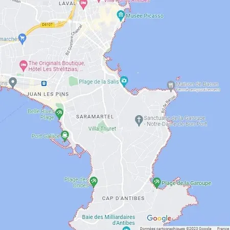 Lejlighed Emplacement Ideal Plages Cap D'antibes Gare Juan Les Pins